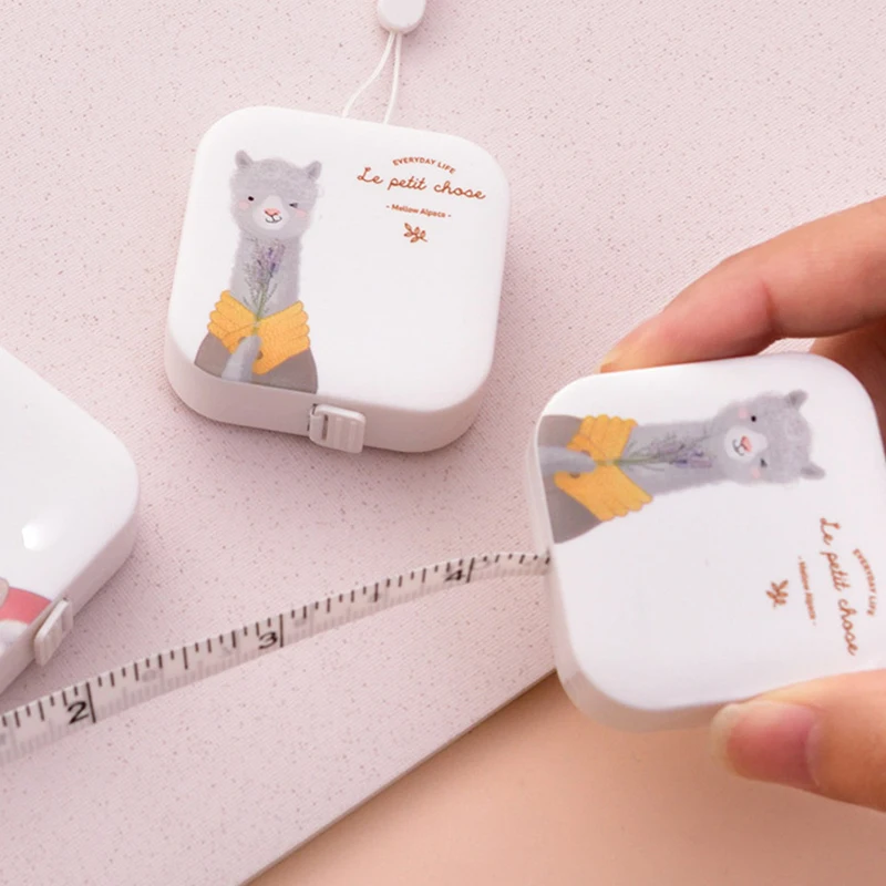 

150cm Tape Measure Portable Retractable Ruler Children Height Ruler Centimeter Inch Roll Tape Girl Rulers Sewing Tools Accessory