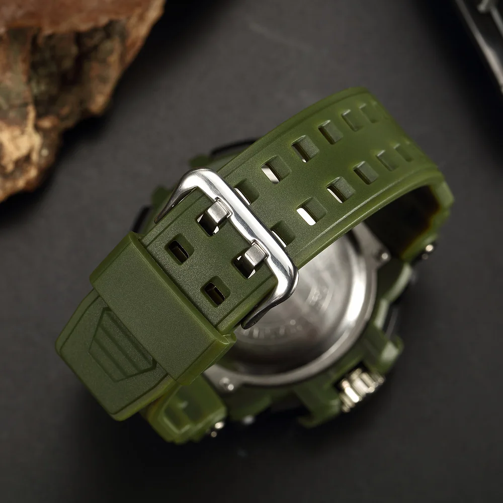 Ohsen Многофункциональный Круглый Силиконовый светодиодный фонарь с подсветкой