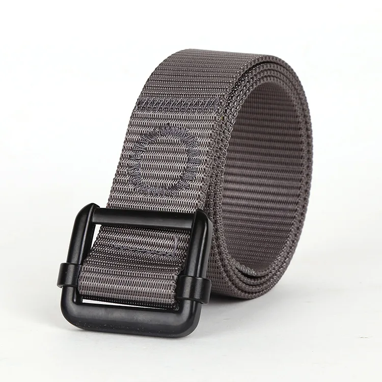 

Waistband 2021 Men's Nylon Casual Japanese-style Button Fast Release Laser Cutting Youth Fashion All-match Jeans Ladies Belt