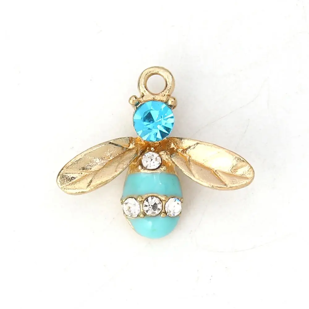 DoreenBeads подвески из цинкового сплава пчела животное золотой цвет