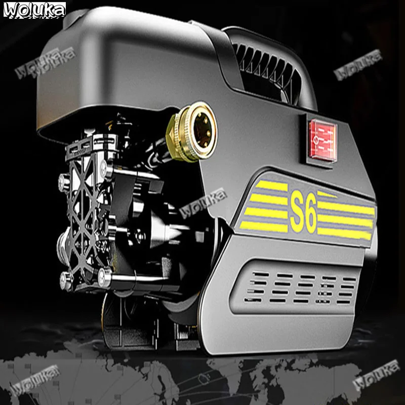 Насос сверхвысокого давления практичный 220 В мощная мойка - Цена: 12 109,28 - 15 212,65 руб.