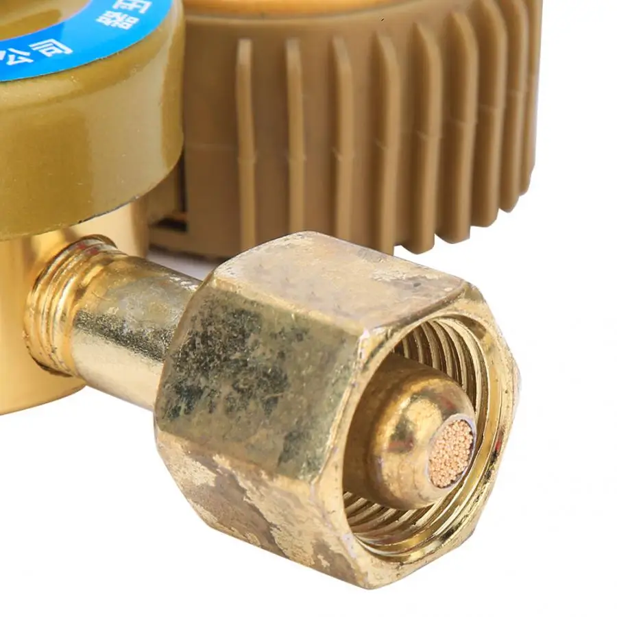 Аргоновый газовый регулятор редуктора давления двойной измерительный прибор