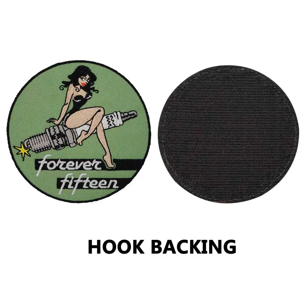 Индийская Женская нашивка с мультяшной качающейся девушкой always a lady вышитые