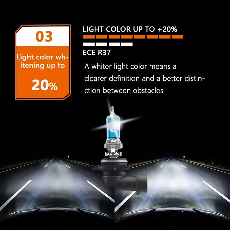 OSRAM Ночной выключатель лазер нового поколения 9006 HB4 12 в 51 Вт P22d автомобильный головной светильник Противотуманные фары+ 150 яркость 9006NL(двойной