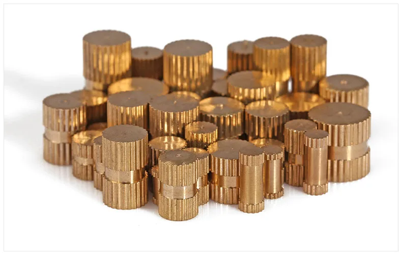 Латунная инжекционная гайка интерфейсное отверстие однопроходная медная