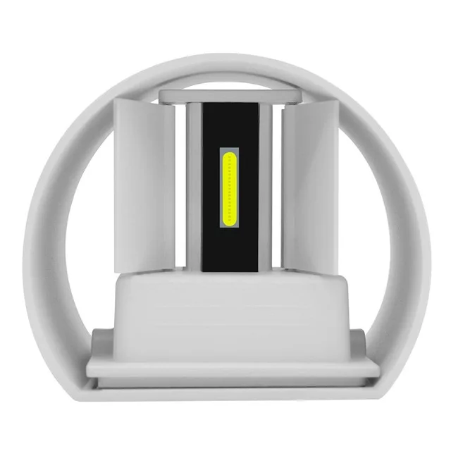 12 Вт Современный короткий круглый куб Регулируемый поверхностный настенный