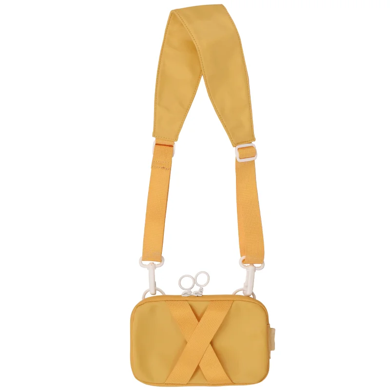 

Null Bag Messenger Bag walking mobile phone bag Mini summer 2020 new style chest bag fashionable hanging bag pink