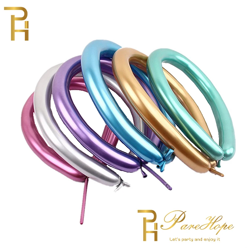 10 шт. игрушечный Золотой волшебный шарик в полоску длинные жемчужные