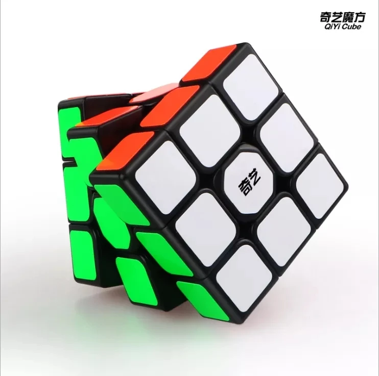 

QiYi Sail W 3x3x 3 скоростной магический куб черный Профессиональный 3x3 куб пазл обучающие игрушки для детей подарок