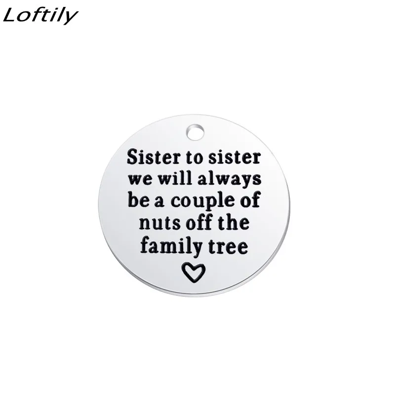 Колье с подвеской из нержавеющей стали для мужчин и женщин украшение круглой