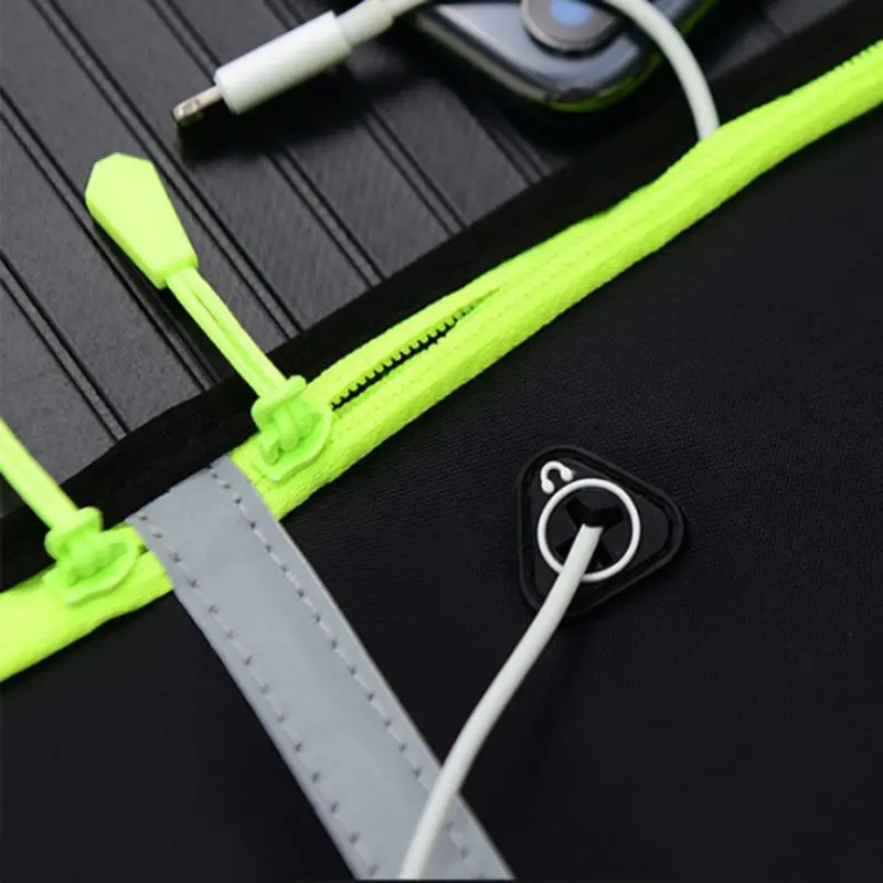 

Waist Bag 3 Pockets Water Resistant Storage Bags Phone Case Outdoor Fitness Running Cycling Sportswear Accessories