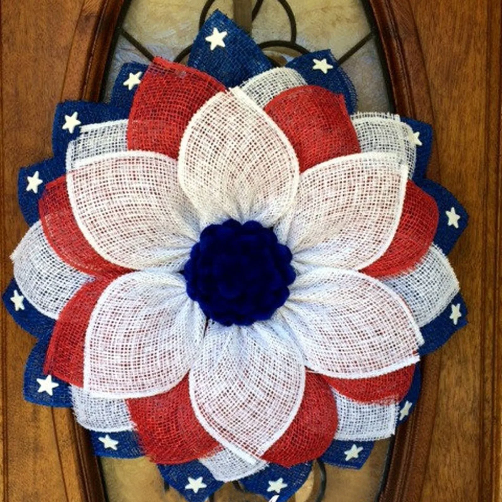 

Decoration Accessories Patriotic wreath for Front Door, Fourth of Julys Wreath And Veterans Day Decor