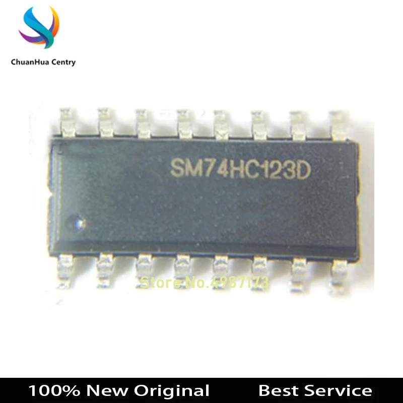 

25 pcs/lot SM74HC123D 74HC123D SOP16 100% New Original In Stock SM74HC123D Bigger Discount for the More Quantity