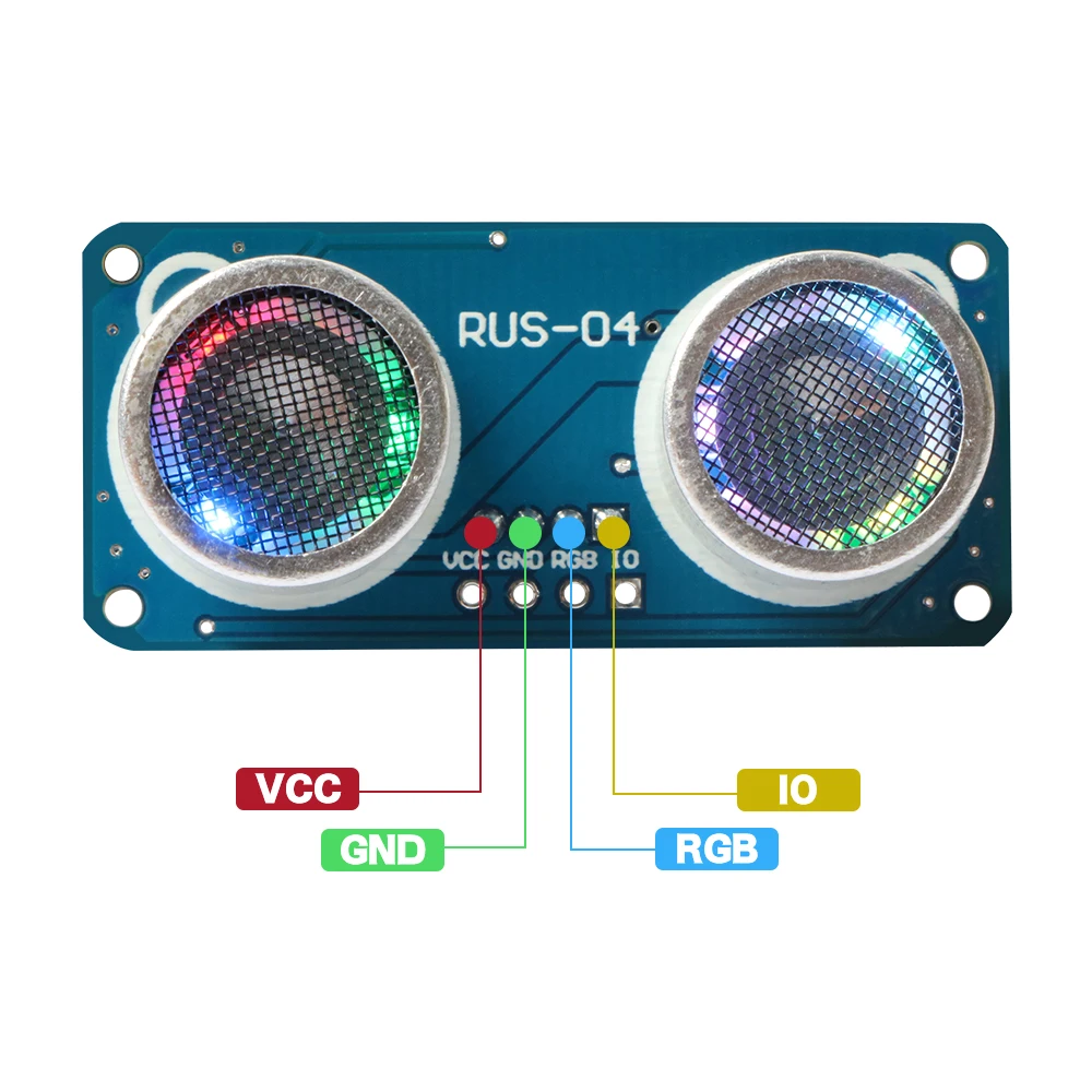 Ультразвуковой датчик Keywish RGB с цветными подсветками совместимый HC-SRO4 |