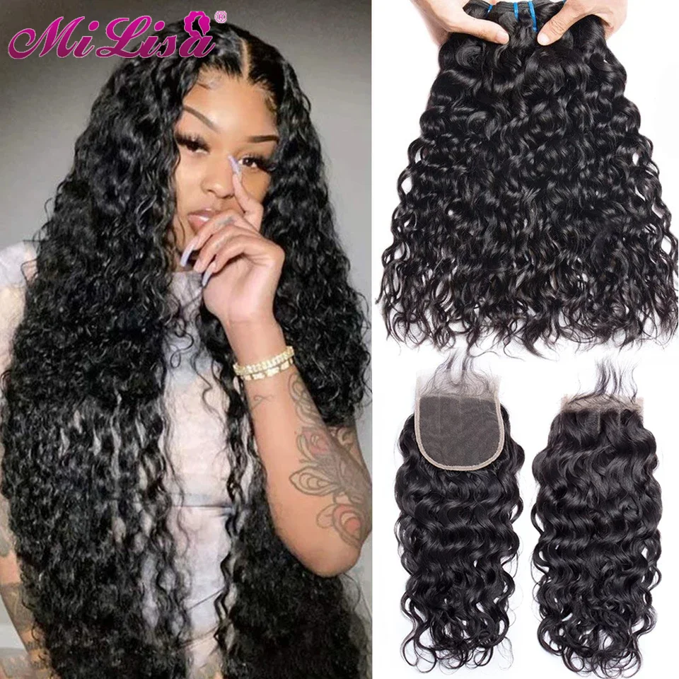 

Волпряди человеческих волос с застежкой, пучок 30 дюймов, бразильские волосы для наращивания, Прозрачная Кружевная передняя часть с пряди