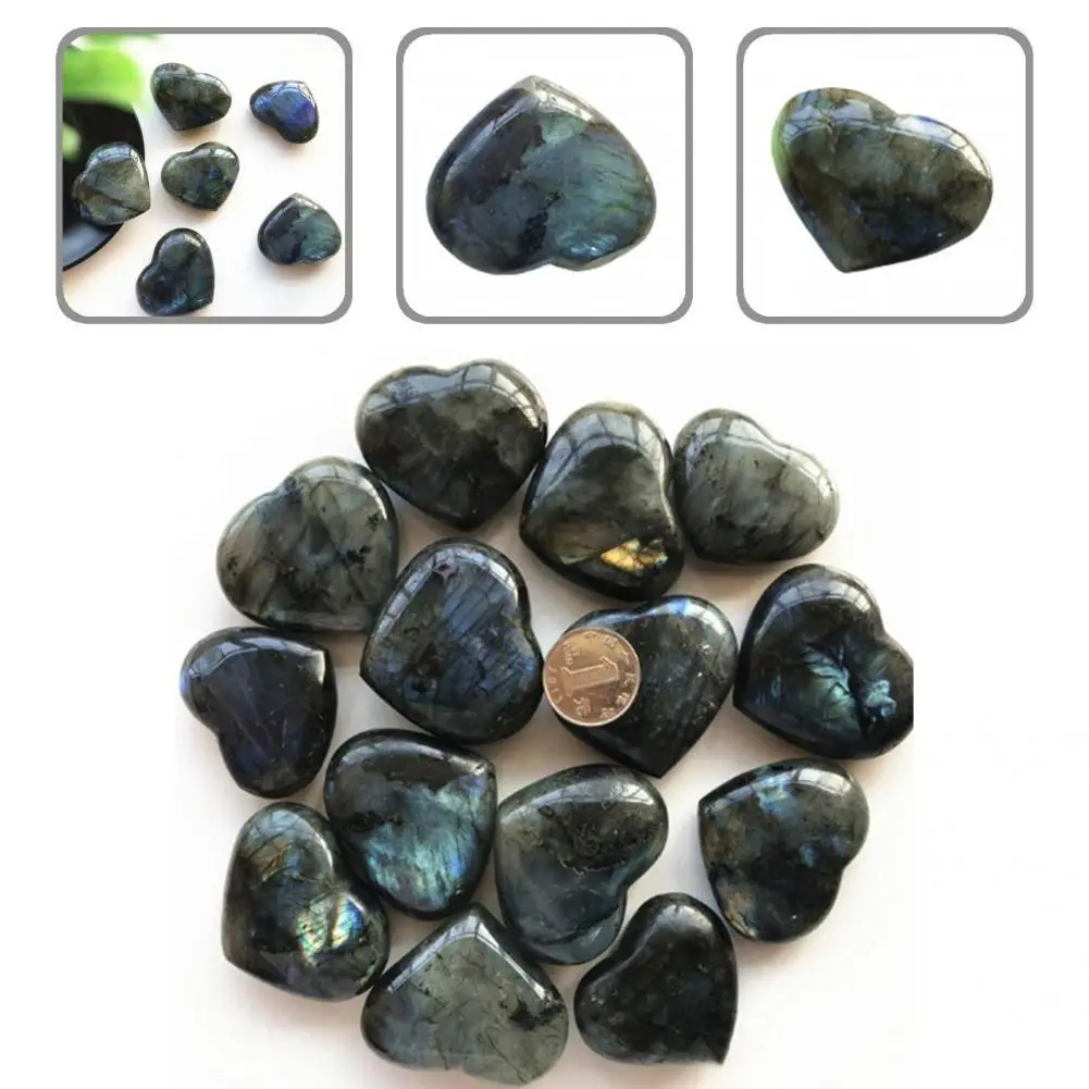 

Cute Attractive Polishing Process Stone Decor Multicolor Energy Stone Beautiful for Gifts