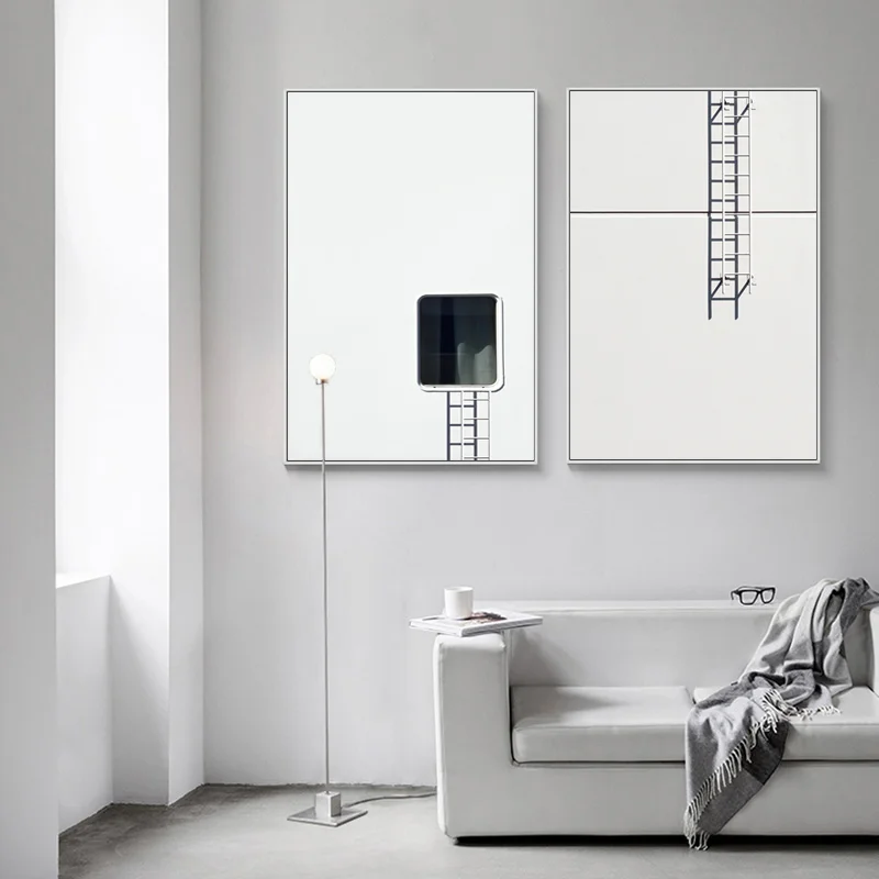 Настенная картина на холсте Абстрактная минималистическая Скандинавская