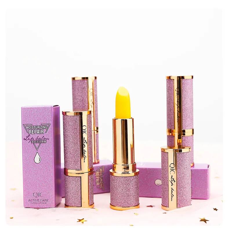 Увлажняющая водостойкая губная помада с изменением температуры вишни на осень и