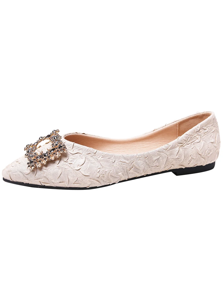 

new spring autumn bow women shoes lady ballet flats low wedge heel slip on casual shoes sweet wedding bridal shoes