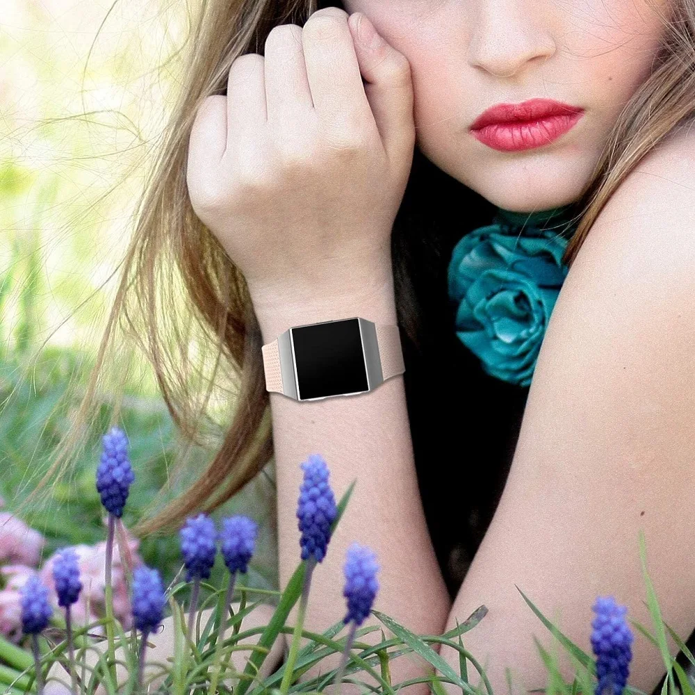 YAYUU ремешки совместимые с Fitbit ionic часы сменный спортивный ремешок для умные |