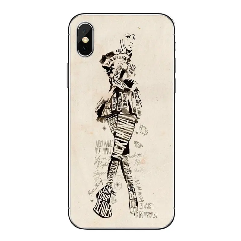 For Samsung Galaxy S2 S3 S4 S5 MINI S6 S7 edge S8 S9 Plus Note 2 3 4 5 8 Coque Fundas Nicki Minaj Young Money Girl Soft Bag Case |