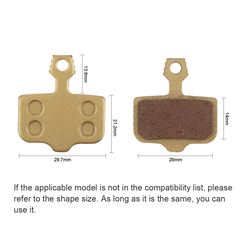 

Bicycle Disc Brakes Lining Brake Pads Mountain Bike Friction Plate Brake Pads Brake pad for Avid