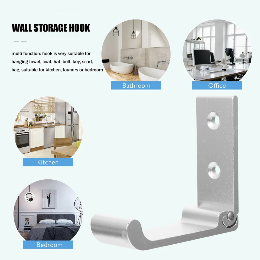 

Foldable Storage Hooks Wall Mounted Hooks Household Nail-free Folding Hooks