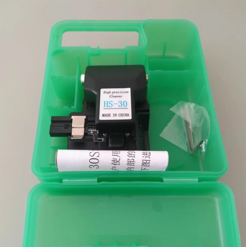 Сделано в Китае волоконный Тесак HS 30 Высокоточный Кливер с Чехол оптические