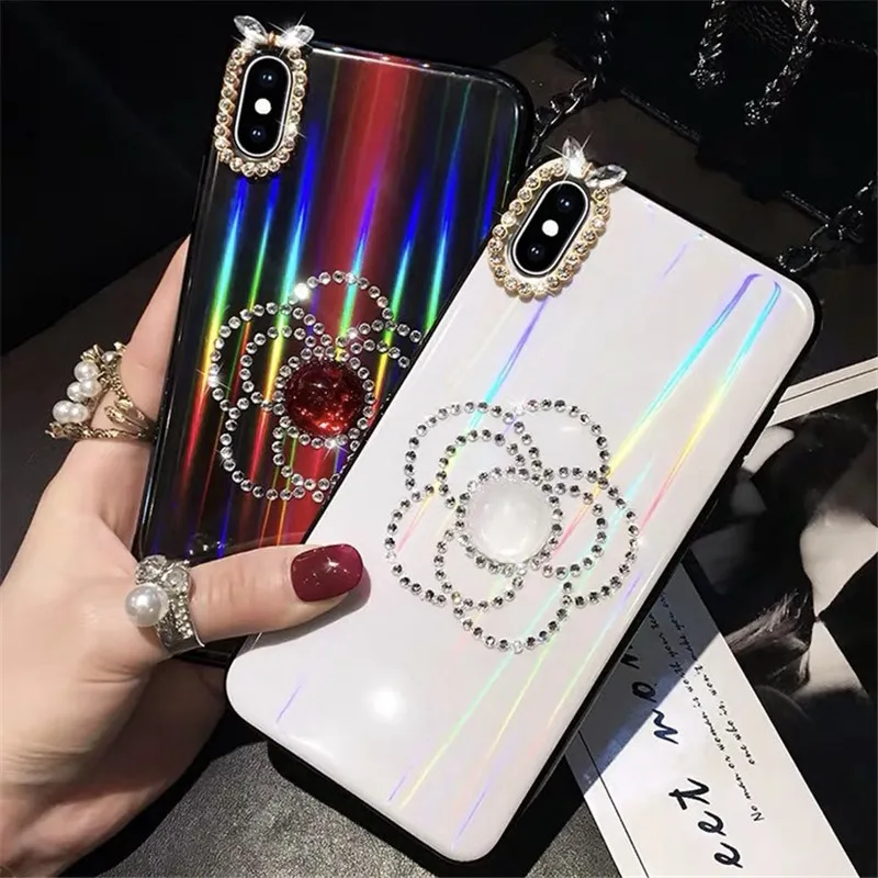 Модный жесткий чехол для Iphone 11 Pro XS Max X XR 8 7 6 6S Plus SE Bling | Мобильные телефоны и
