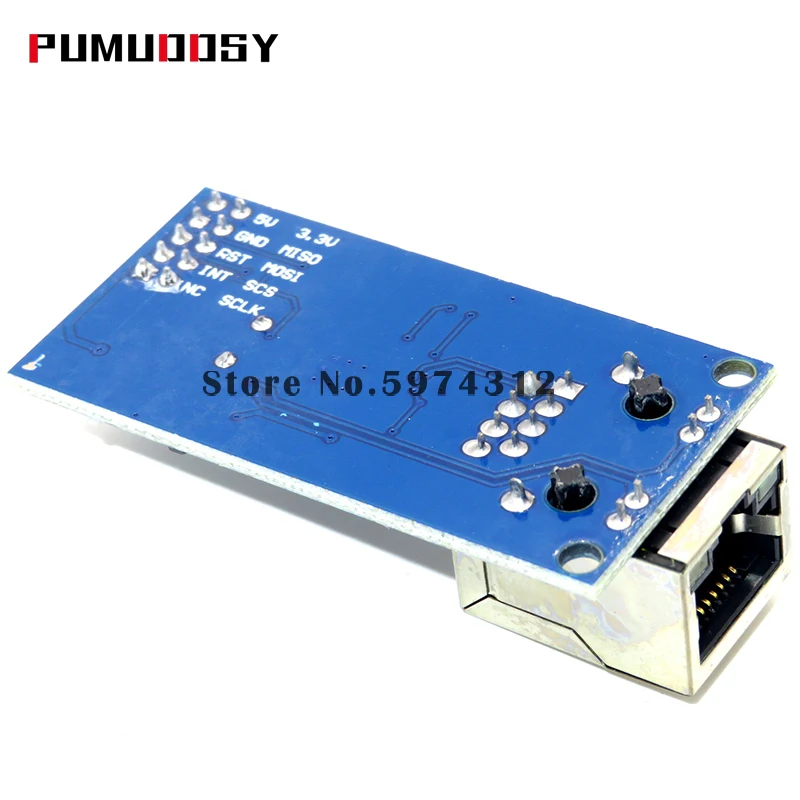 1 шт. для сетевых модулей Arduino W5500 Ethernet интерфейса TCP/IP 51/STM32 SPI 3 В 5 в I/O MCU