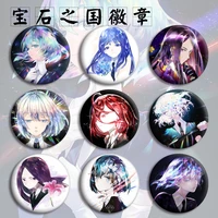 anime collection land of the lustrous badge 5 8cm hd cartoon badge brooch pendant