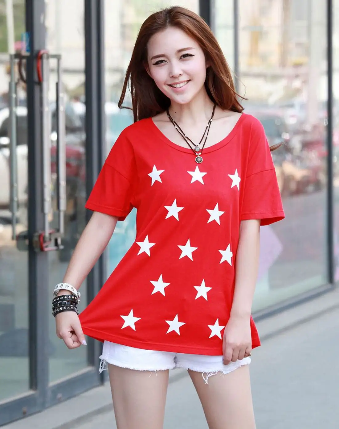 

2020 Summer Fashion T Shirt Women Woman blue Tshirt sky