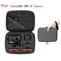 for insta360 one r 4k sports camera portable storage bag protection box carrying case with strap action camera accessories