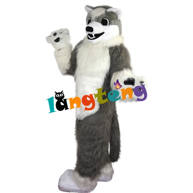 737 серый волк хаски маскарадный костюм косплей для взрослых и детей размер