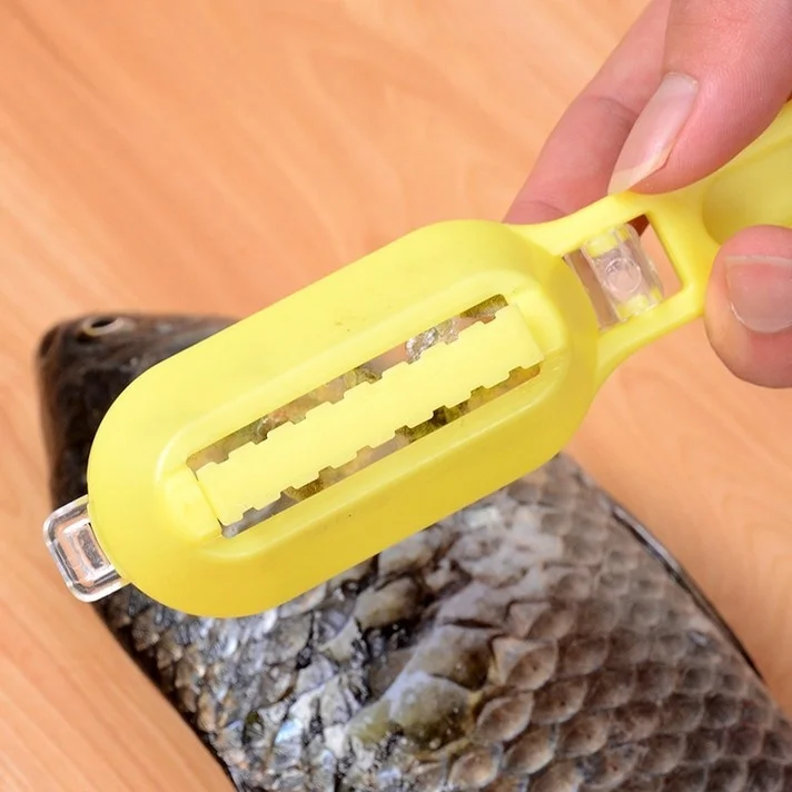 Рыбий скребковый нож рыбочистка кухонные принадлежности|Приборы для