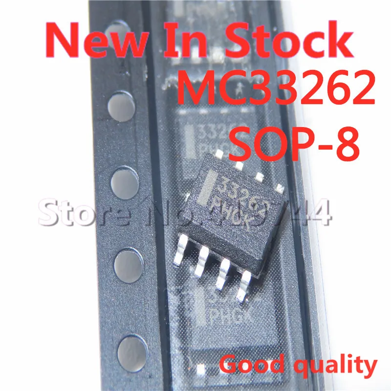 

5PCS/LOT MC33262 33262 MC33262DR2G SOP-8 SMD LCD switching power supply driver chip In Stock NEW original IC