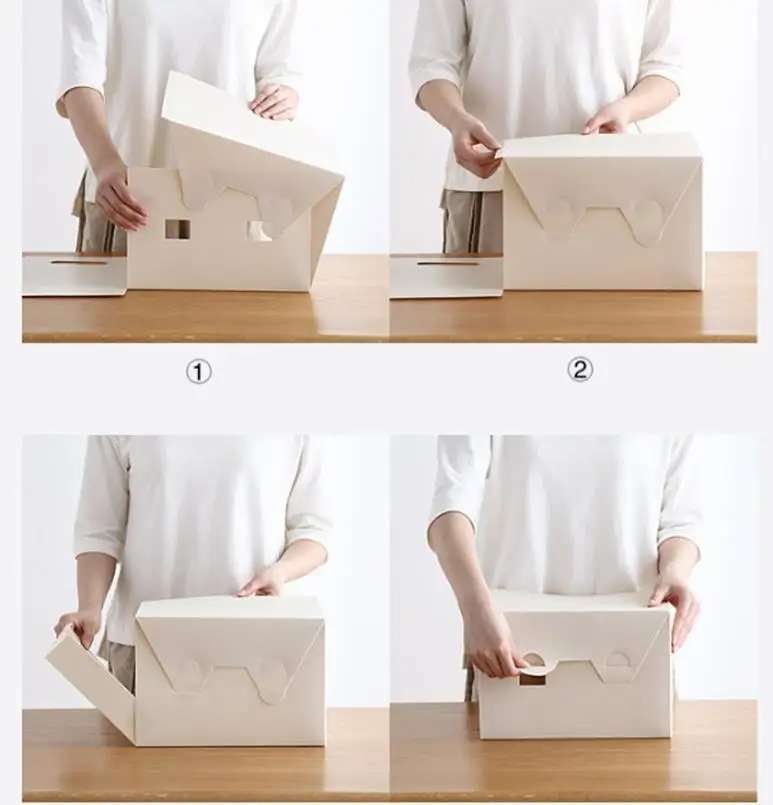 Офисный Органайзер Портативный PP книги коробка для документов Бумага держатели