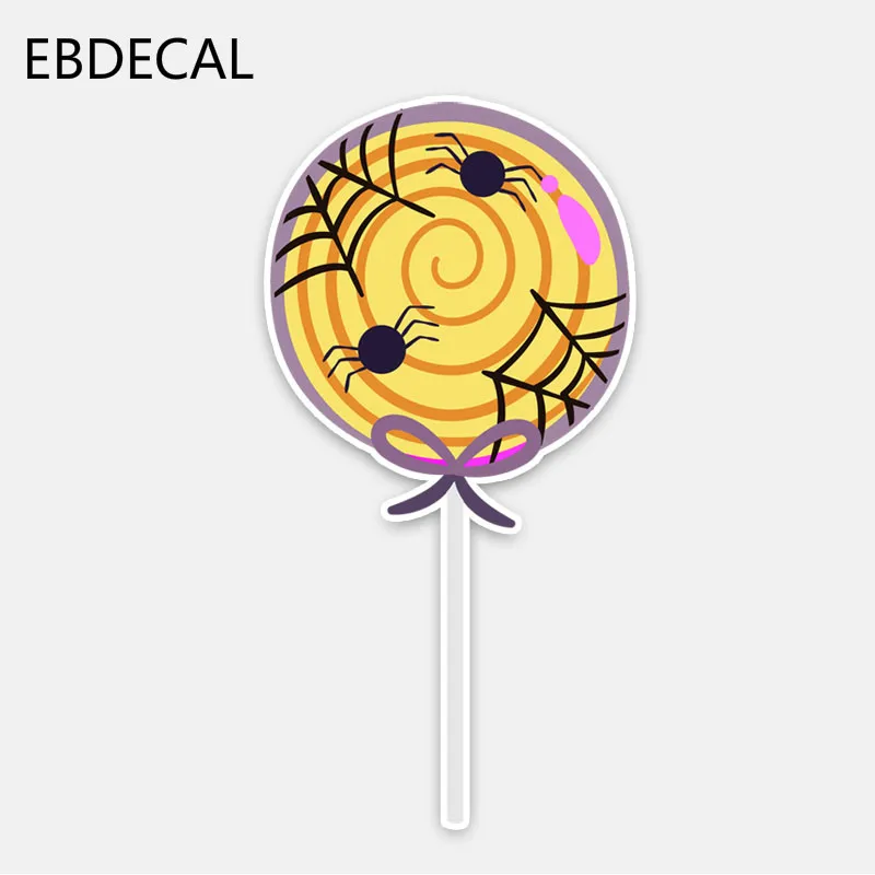 Паук Паутина конфеты авто машина бампер окно переводные наклейки для чемодана DIY