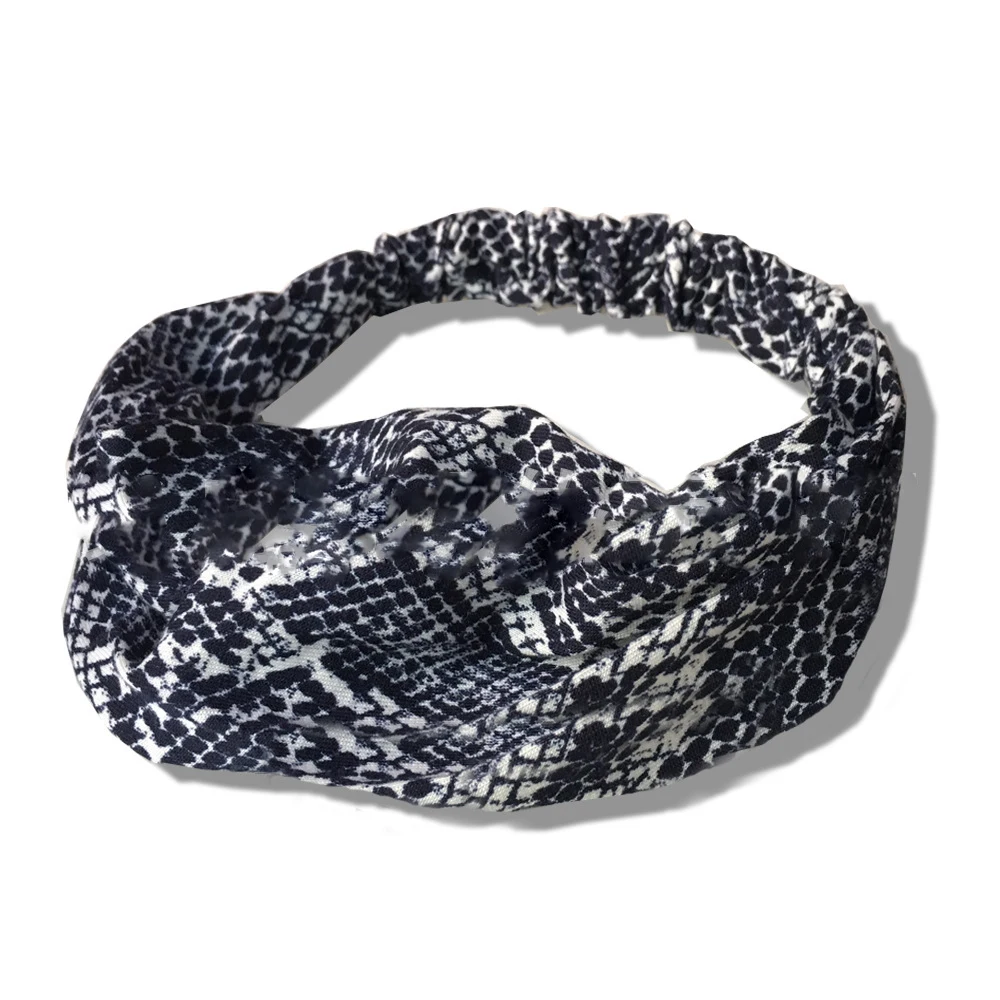 

Bohemia Turban Headband Floral Prints lastic Hair Bands for Women Headwear Gum Hairbands for Girls Hair Accessories headbands