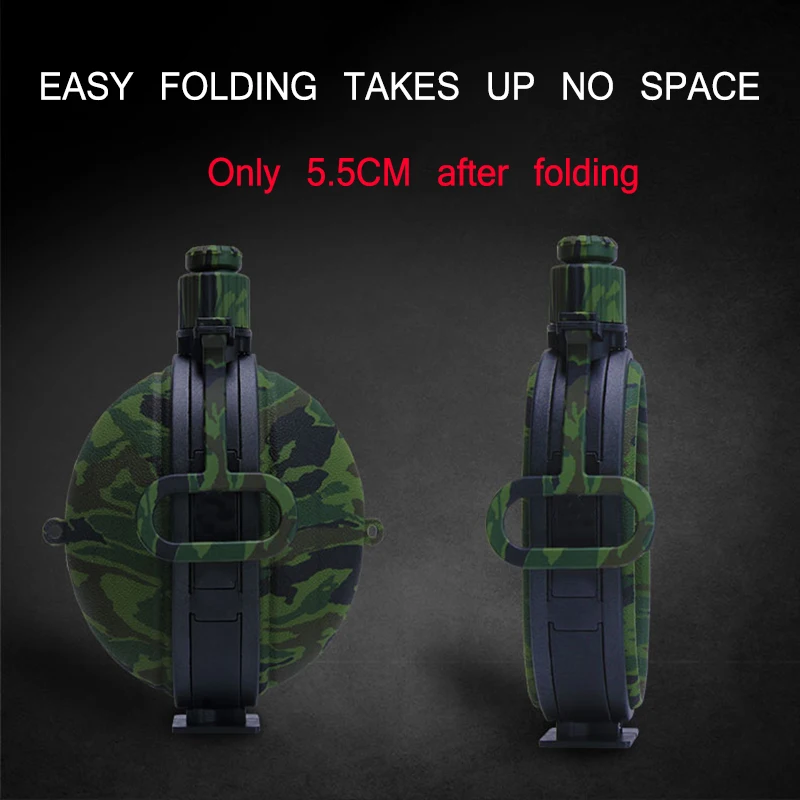

580ml Tactical Molle Water Bottle Pouch Bag Military Outdoor Travel Hiking Drawstring Water Bottle Holder Kettle Carrier Bag