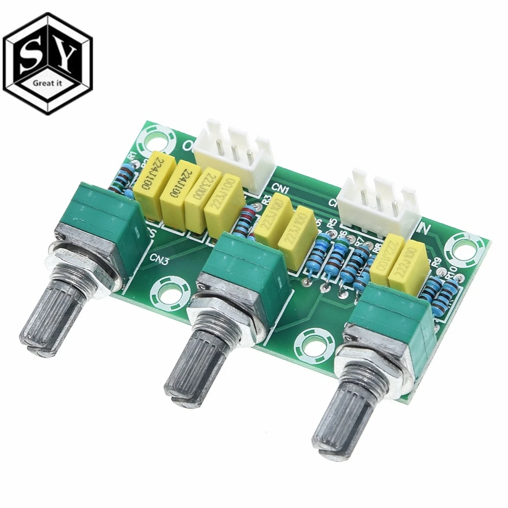 XH-M802 пассивная тональная плата предусилитель модуль питания низкая Регулировка