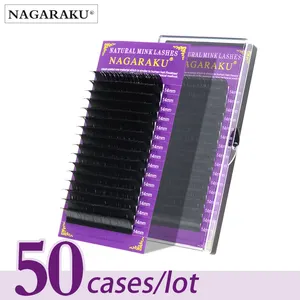 Ресницы Накладные норковые, ресницы Maquiagem, 16 рядов, 50 штук