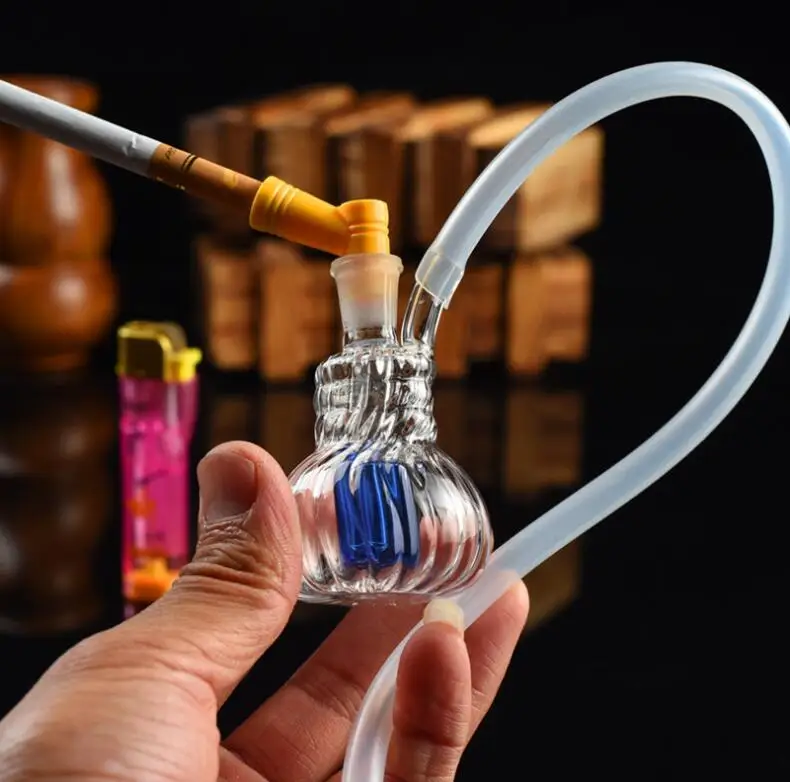 Стеклянный шланг для кальяна аксессуары мини Модные крутые мужские |