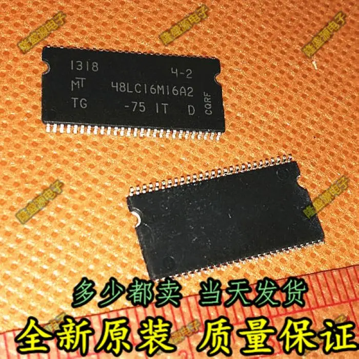 100% Новинка и оригинал Φ IT:D MT48LC16M16 TSOP54 MT48LC16M16A2TG 75|Запасные части| |