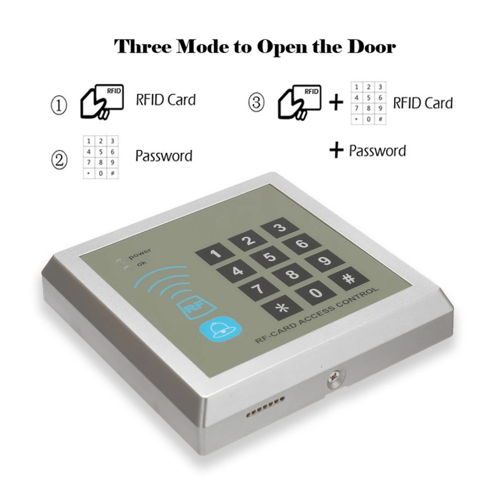 Клавиатура RF-Card с паролем система контроля доступа устройство безопасности