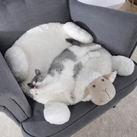 lovely cat mat winter thicken warm sleeping beds small sheep cashmere pet blanket dog bed for small medium dogs cats pet supplie