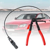 55 hot sales cable type flexible wire long reach hose clamp pliers removal car repairing tool