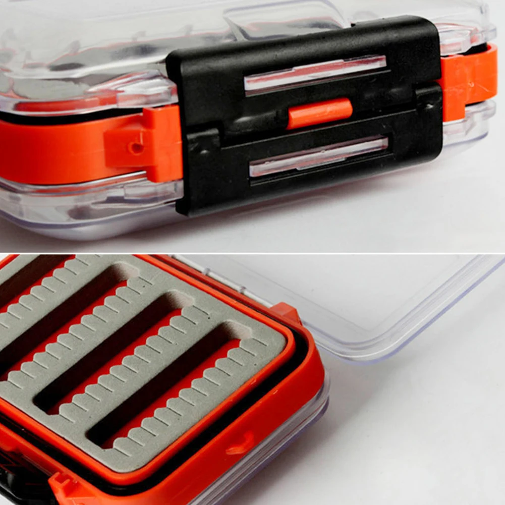 Пластиковая двухсторонняя рыболовная приманка коробка для рыболовных снастей