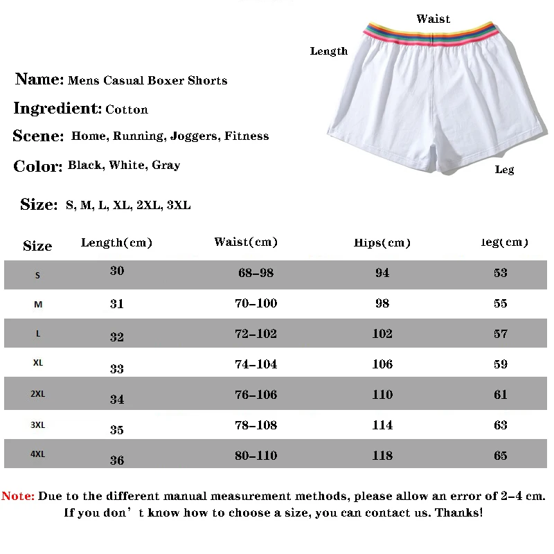 Summer Pajama Shorts Mens Casual Boxer Bottoms Underwear Home Sleep Panties Patchwork Straight Shorts Soft Breathable Underpants