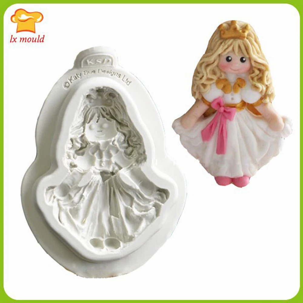 

Fondant Silicone MoldS, DIY Pais Muould Doll Fairy Pirate Dancer